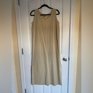 PRODUCE COMPANY CO. Cotton Shift Maxi Dress, Size Small Casual Beach Minimalist